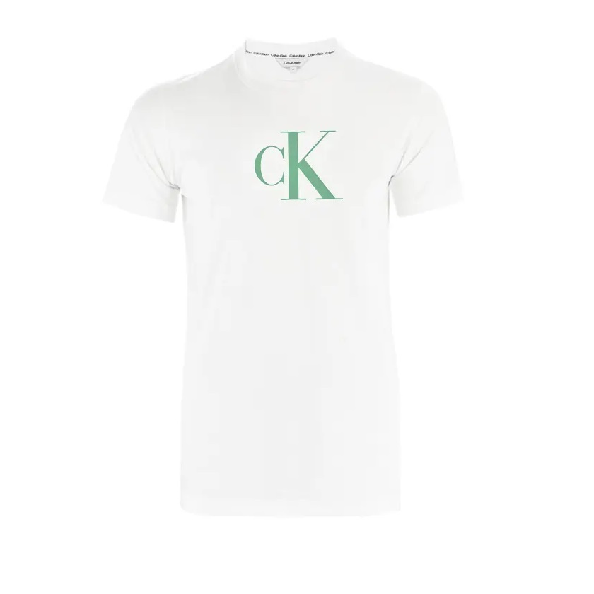 CK T-shirt logo contrasto