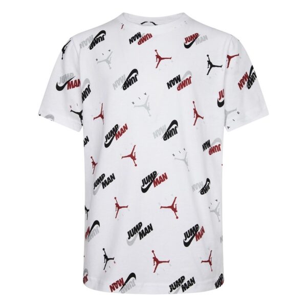 Air Jordan t-shirt loghi all-over