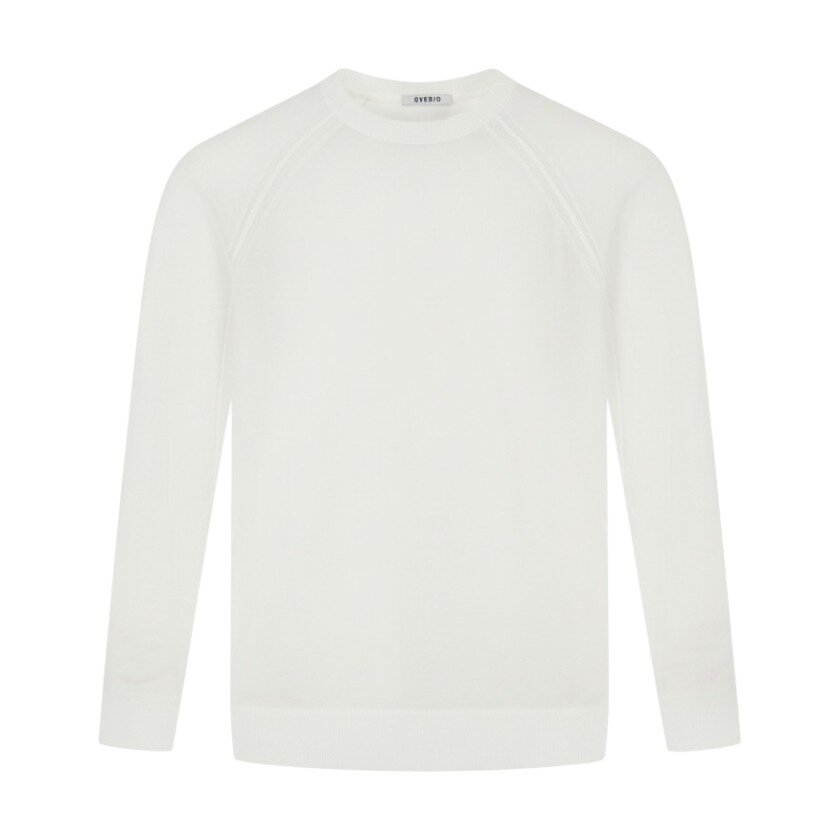 Over-D - Maglia girocoollo con maniche raglan - uomo
