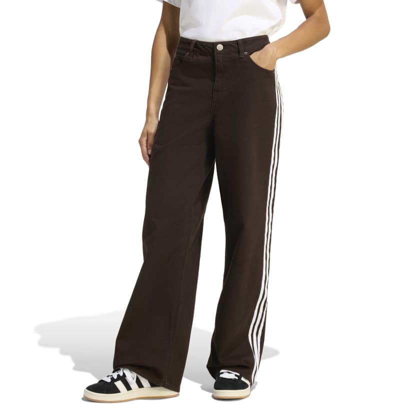 Adidas - Pantaloni sportivi Firebird in Denim - donna
