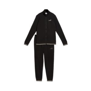 Puma - Tuta sportiva metallizzata con cerniera - donna