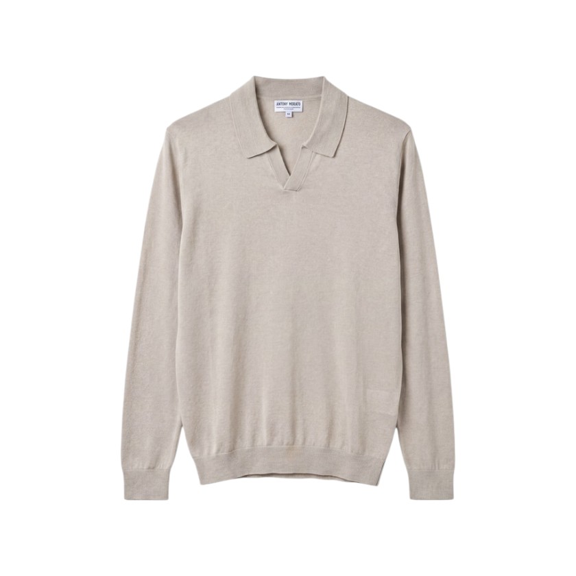 Antony Morato - Maglione stile polo a maniche lunghe - uomo
