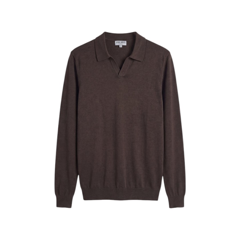 Antony Morato - Maglione stile polo a maniche lunghe - uomo