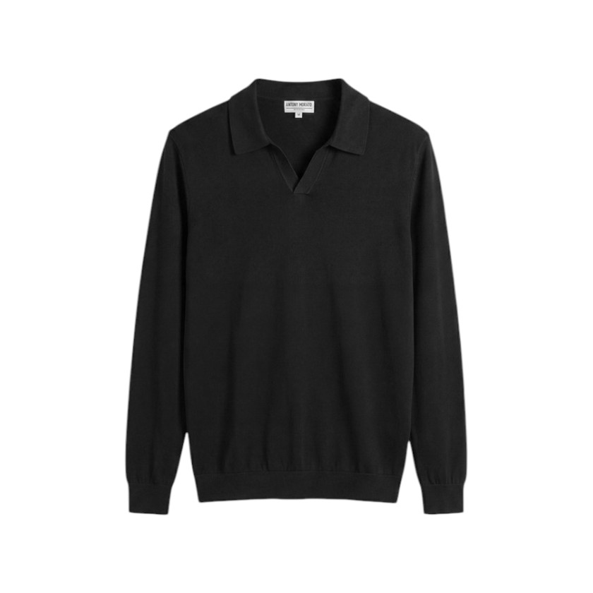 Antony Morato - Maglione stile polo a maniche lunghe - uomo