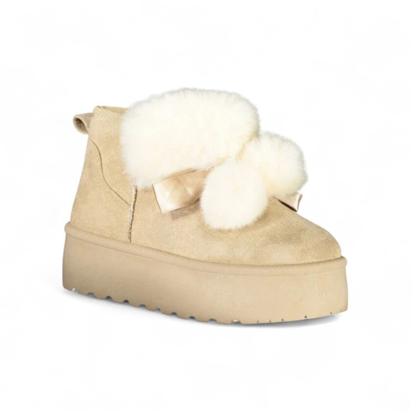 Laura Biagiotti tronchetti imbottiti con pom pom - donna