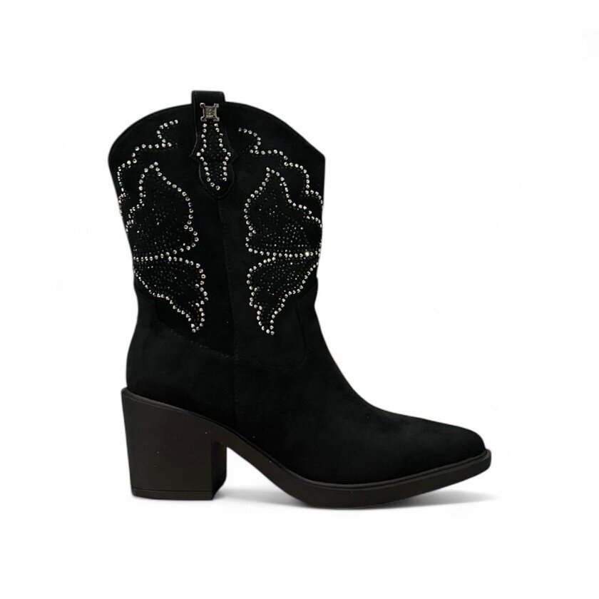 Laura Biagiotti stivali texani con glitter - donna