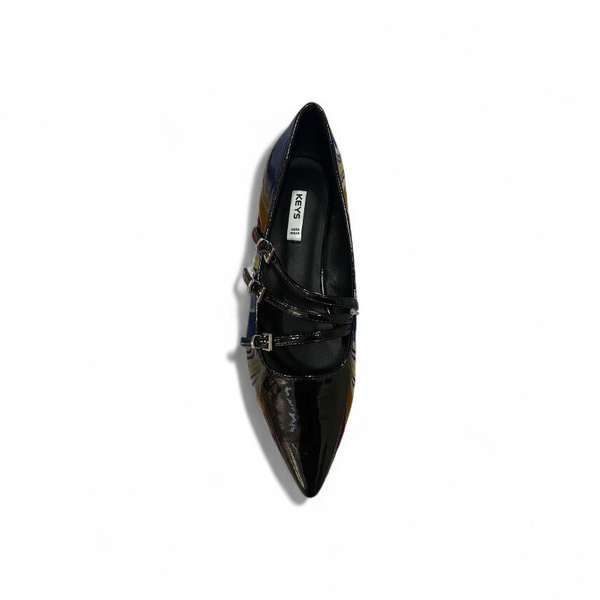 Keys - ballerine pointed Mary Jane donna