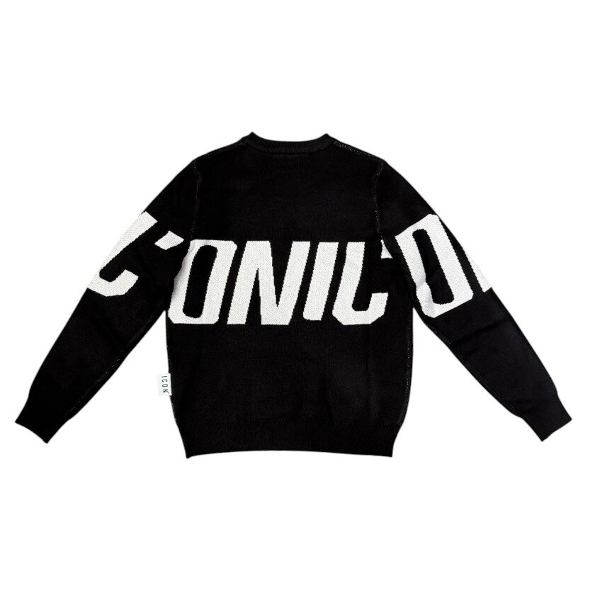 Icon - Maglia girocollo con maxi logo - bambini e ragazzi