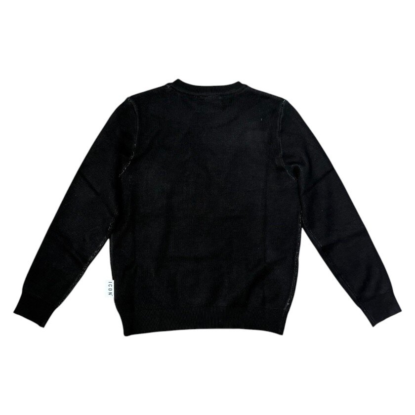 Icon - Maglia girocollo con logo grafico effetto schizzo - bambini e