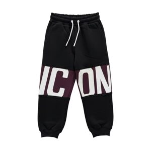 Icon - Pantaloni della tuta jogger con maxi logo avvolgente - bambine e ragazze