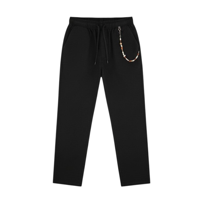 Over-D - Pantaloni della tuta con catenella e perline - uomo