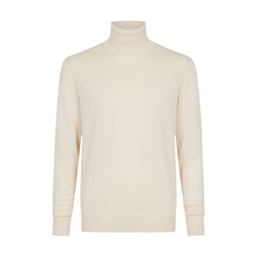 Over-D - Maglione a dolcevita in maglia rasata - uomo
