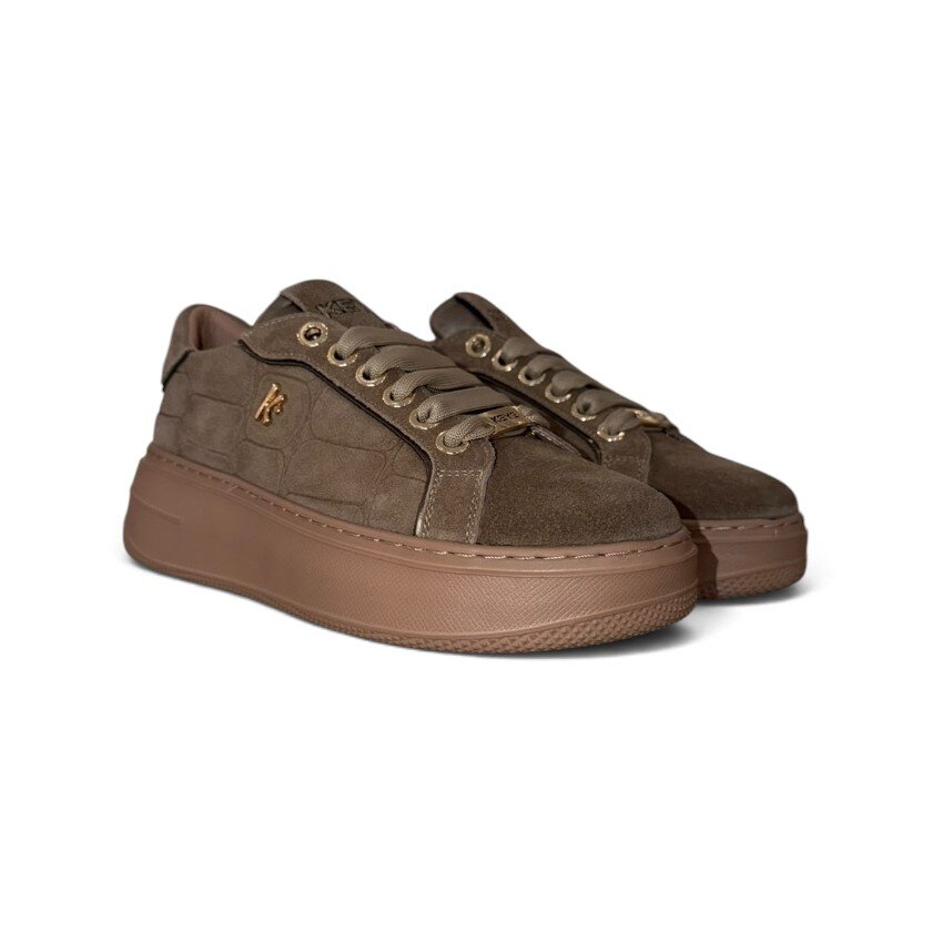 Keys - Sneaker platform scamosciata - donna