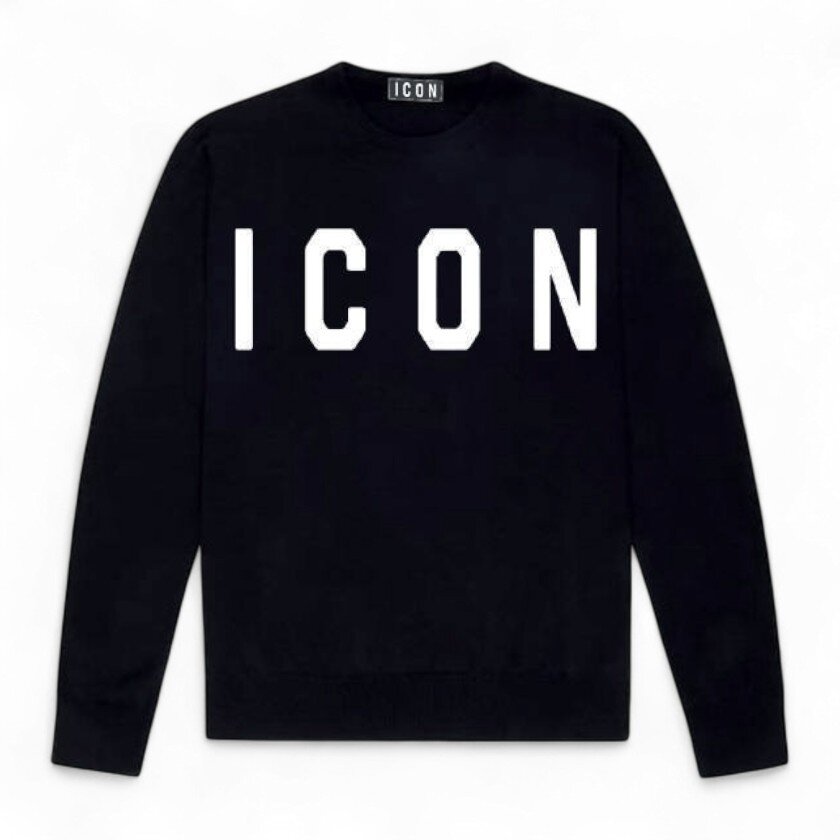 ICON – Maglione con logo a contrasto – bambino
