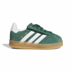Adidas - Scarpe Gazelle Indoor con chiusura pratica e lacci elastici - neonati