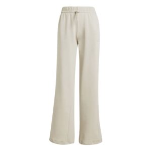 Adidas - Pantaloni Essentials con logo piccolo Feel Comfort e orlo aperto - donn