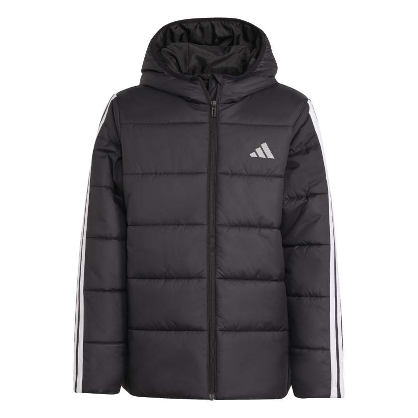 Adidas - Giacca imbottita Essentials 3 strisce - bambini e ragazzi