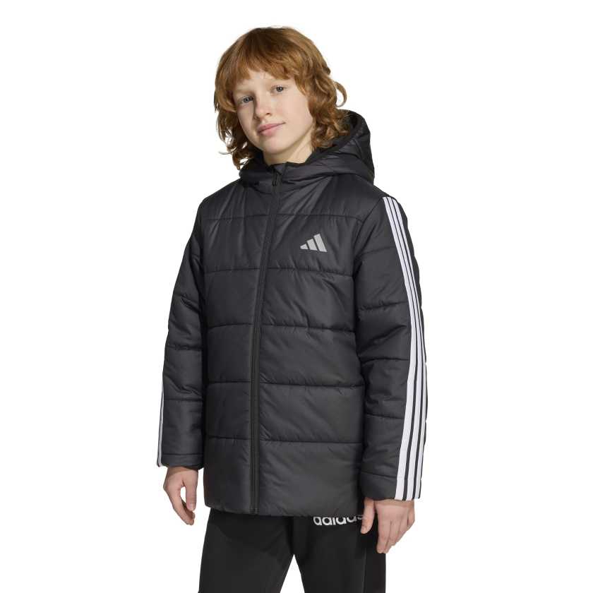 Adidas - Giacca imbottita Essentials 3 strisce - bambini e ragazzi