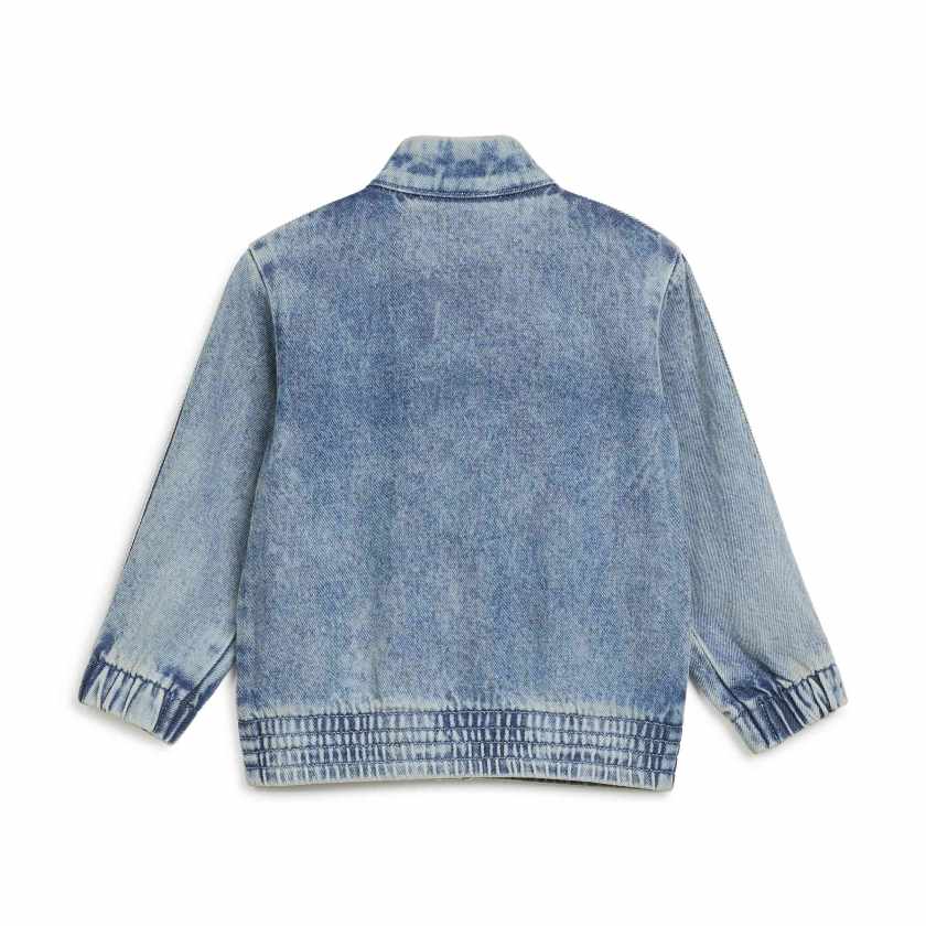 Adidas - Giacca Firebird in denim - neonati