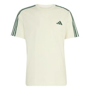 Adidas - T-shirt Essentials 3-Stripes in jersey con logo sul petto - uomo