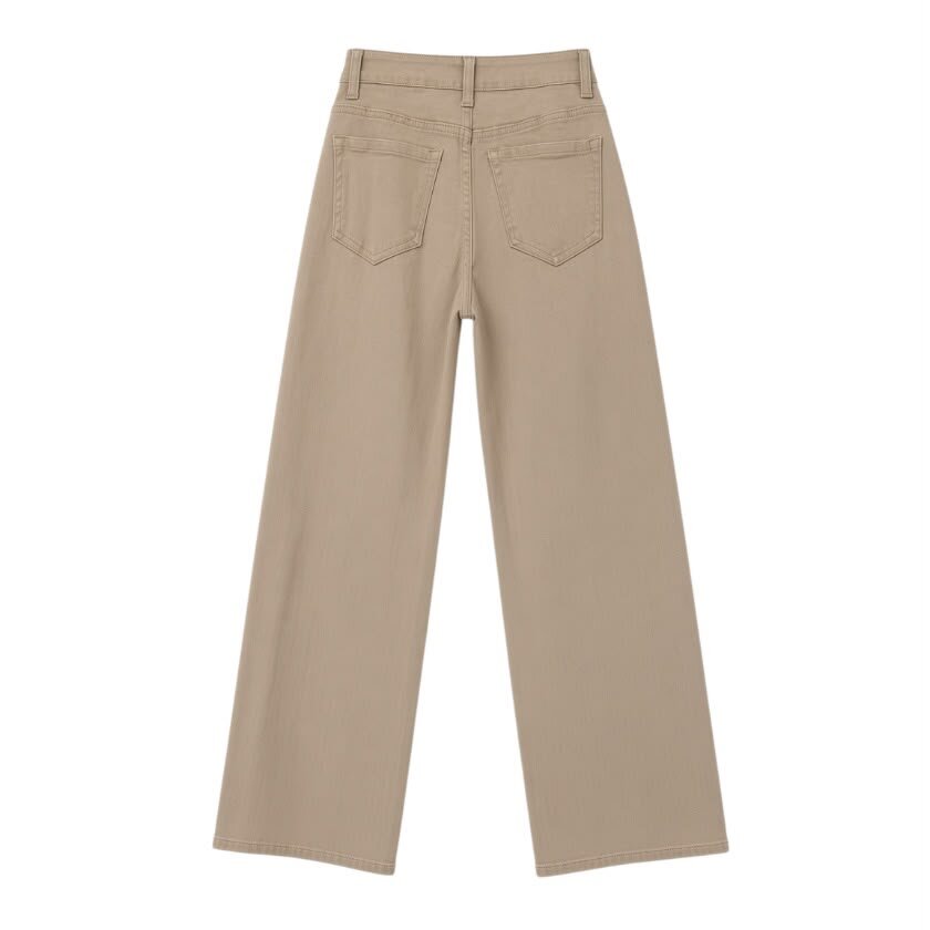 La Signorile - Jeans in denim a gamba larga - donna