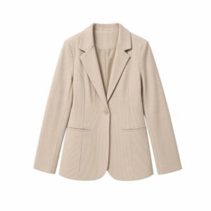 La Signorile - Blazer monopetto in velluto a costine - donna