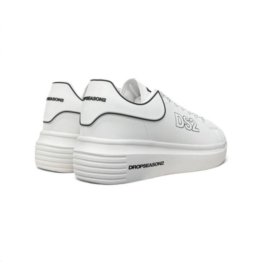 DS2 Dropseason2 - Sneakers stile tennis con scritte logate - uomo