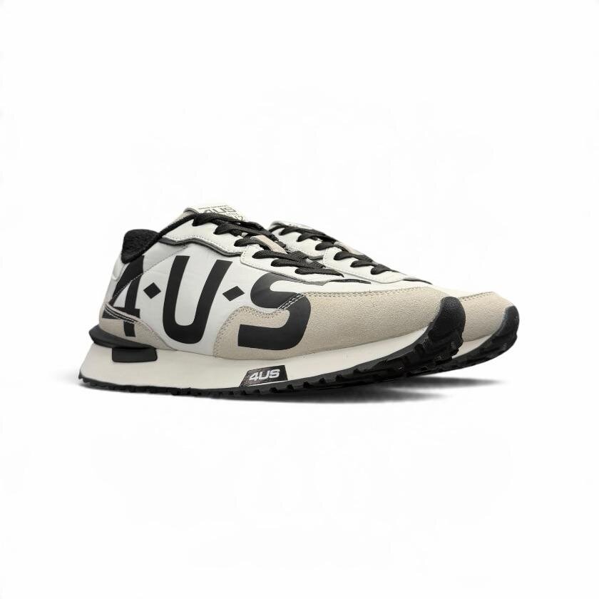 4US Cesare Paciotti - Sneakers running con maxi logo - uomo