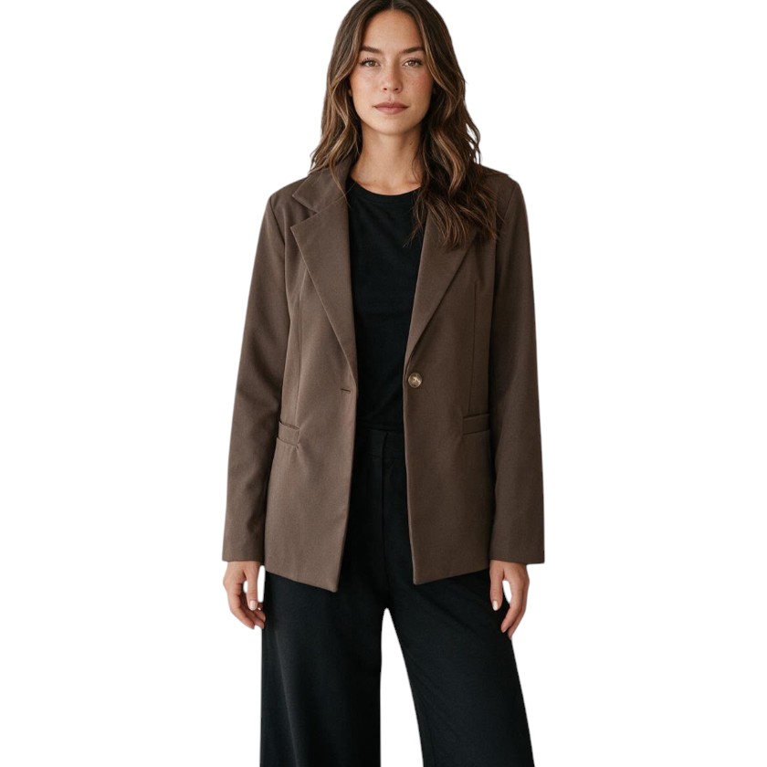 La Signorile - Giacca Modello Blazer Monopetto Elegante - donna