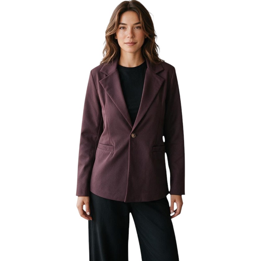 La Signorile - Giacca Modello Blazer Monopetto Elegante - donna