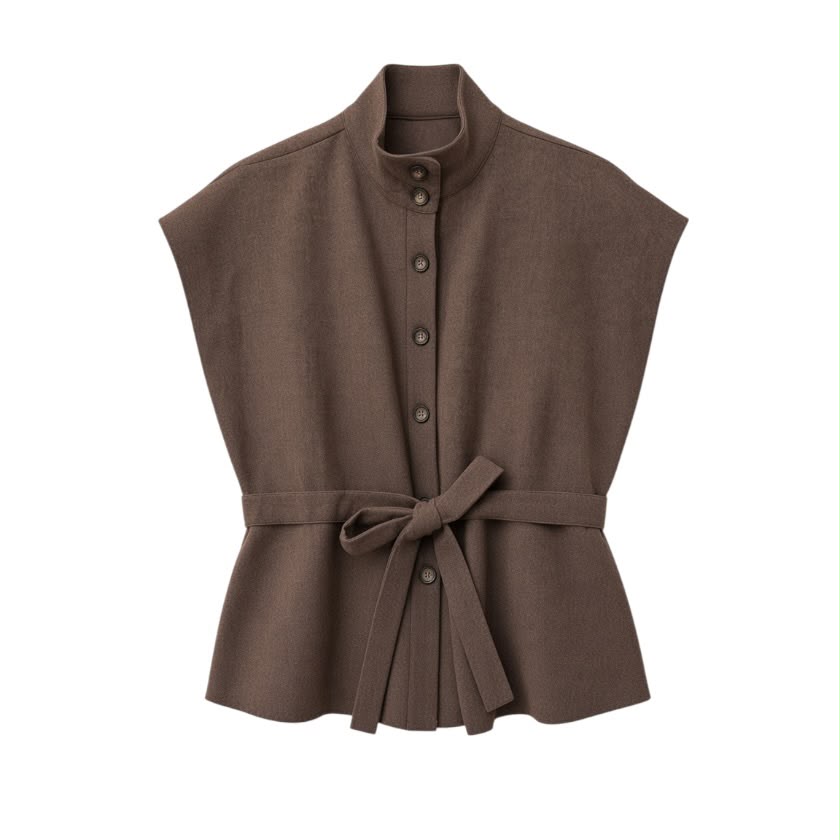 La Signorile - Completo due pezzi con top peplum e pantaloni a gamba larga - don