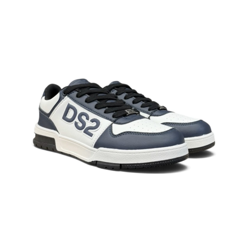 DS2 - Sneakers stile basket con maxi logo - uomo