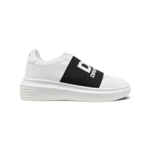DS2 - Sneakers slip-on con maxi fascia elastica logata - uomo