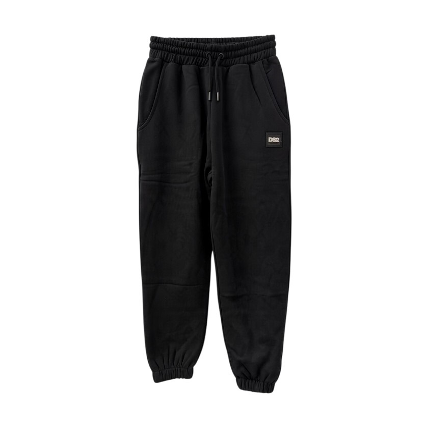 DS2 - Pantaloni della tuta con patch logo quadrato - uomo