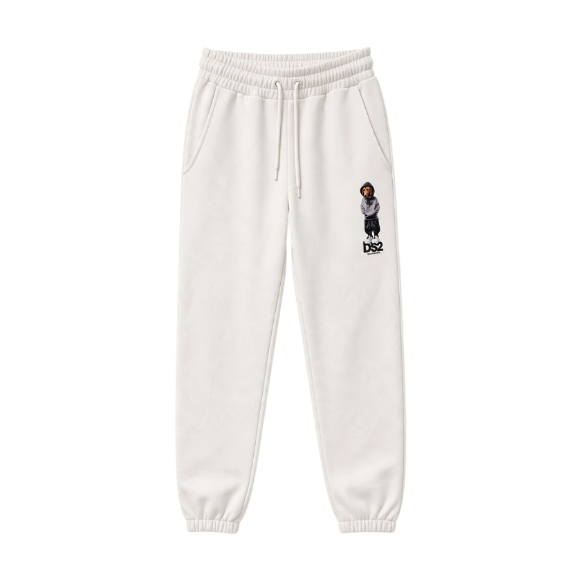 DS2 - Pantaloni della tuta con grafica bassotto e micro logo - uomo