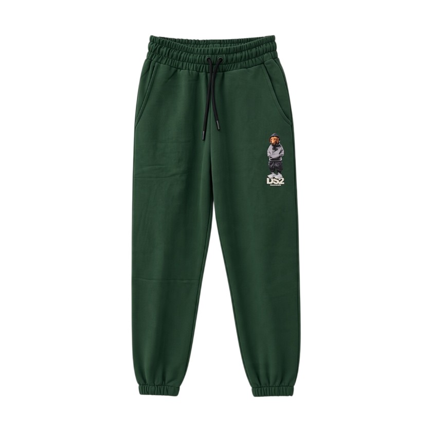 DS2 - Pantaloni della tuta con grafica bassotto e micro logo - uomo