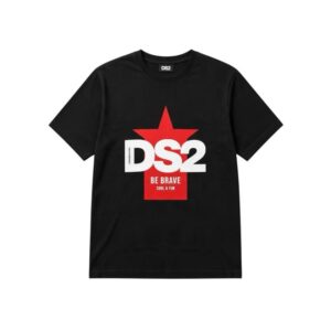 DS2 - T-shirt con maxi grafica stella - bambini e ragazzi