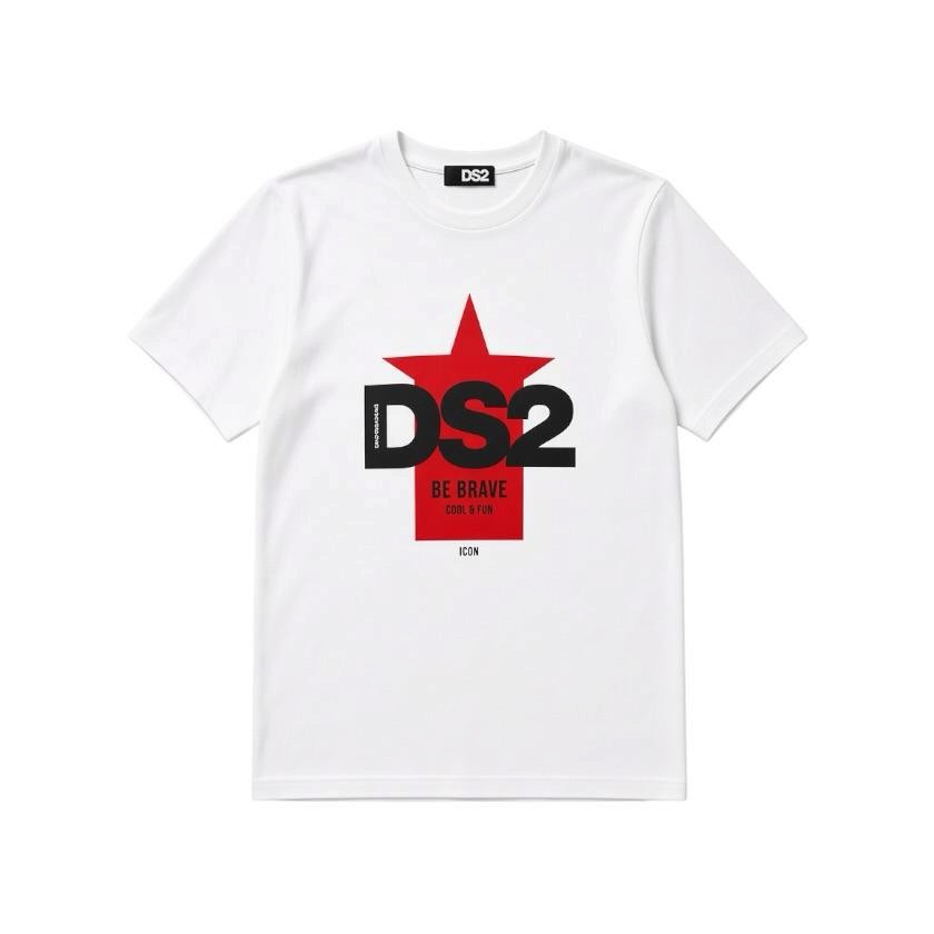 DS2 - T-shirt con maxi grafica stella - bambini e ragazzi