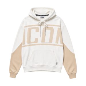 Icon - Felpa con Cappuccio Stripe - Donna