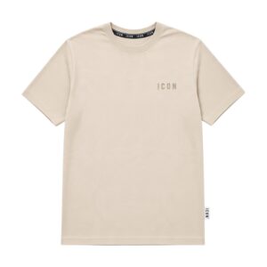 Icon - T-Shirt Manica Corta con Logo Glitter - Donna