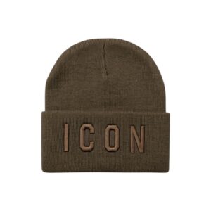 Icon - Beanie con Logo Ricamato Fronte e Retro - unisex