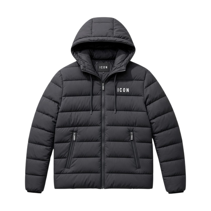 Icon - Bomber Basic con Logo Piccolo - Uomo