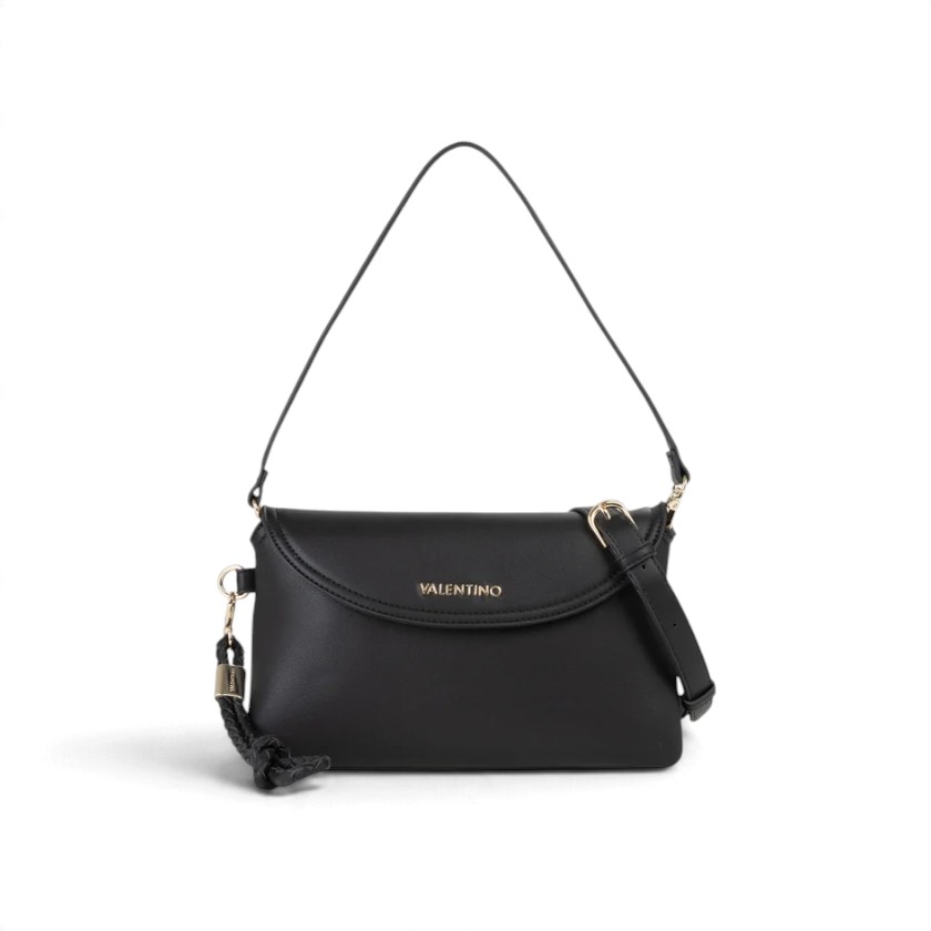 Valentino - Borsa a spalla Etoile Re in ecopelle con pattina e charm - donna