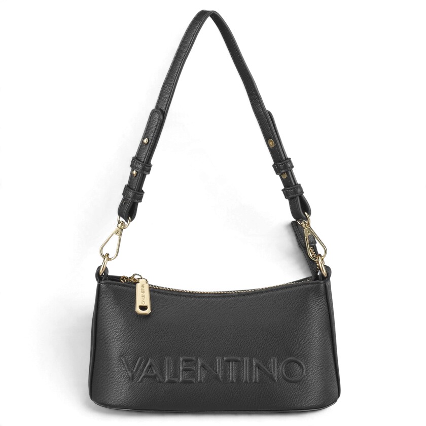 Valentino - Borsa Bianka Re a spalla con maxi logo e doppia tracolla - donna