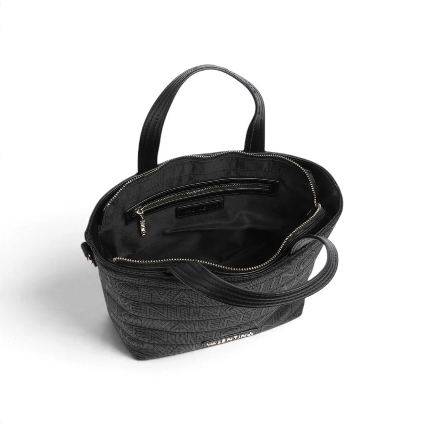 Valentino - Borsa shopping Sveva con motivo logato a rilievo - donna