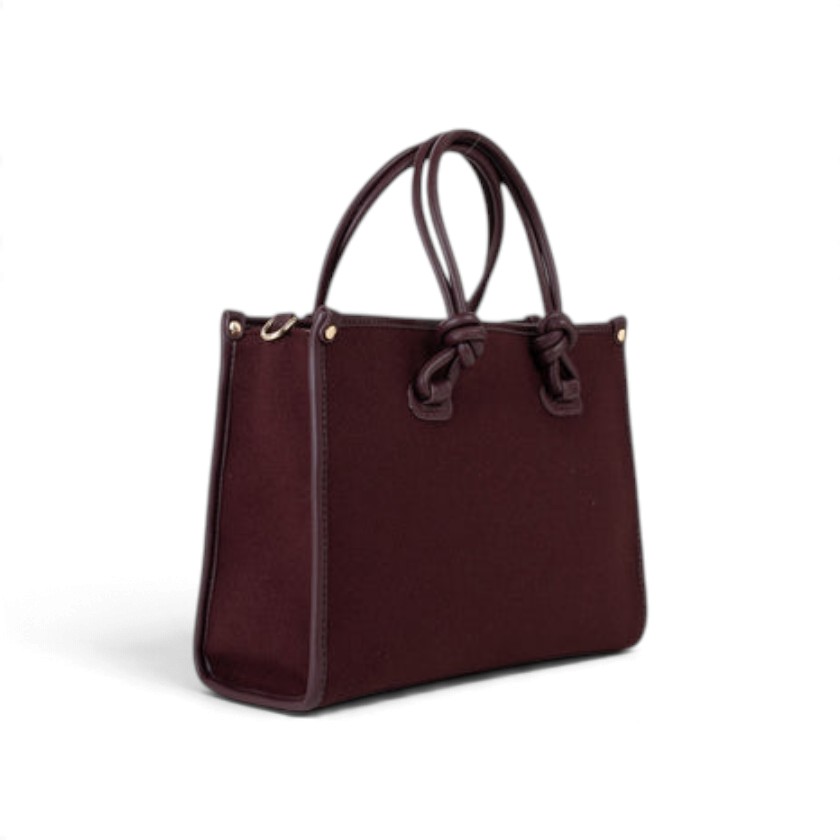 Valentino - Borsa a mano Aella in feltro con ricamo logato a contrasto - donna