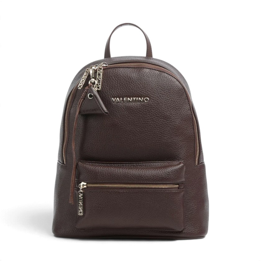 Valentino - Zaino Maury martellato con multi-zip e spallacci regolabili - donna