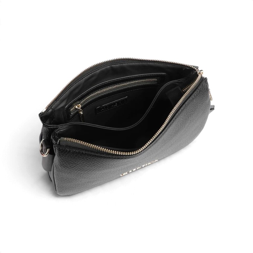 Valentino - Borsa a tracolla Maury in ecopelle martellata - donna